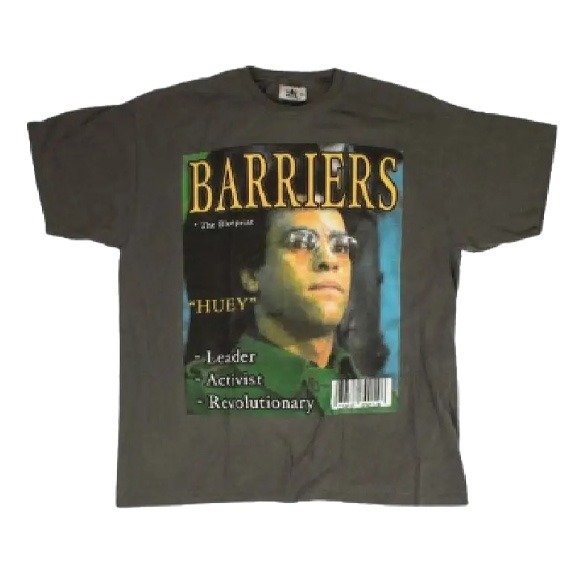 Barriers Huey P. Newton T-shirt